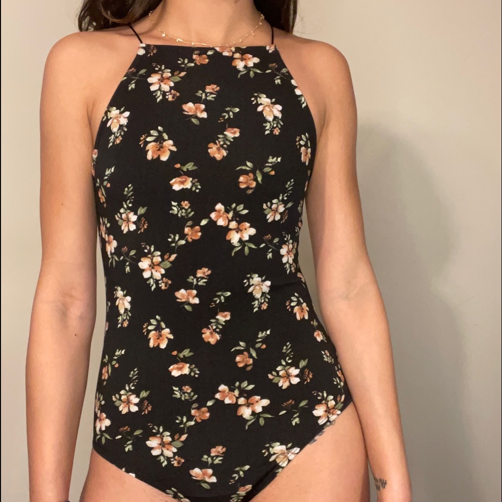 Floral bodysuit